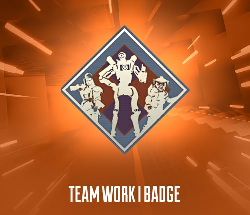 TEAM WORK I BADGE